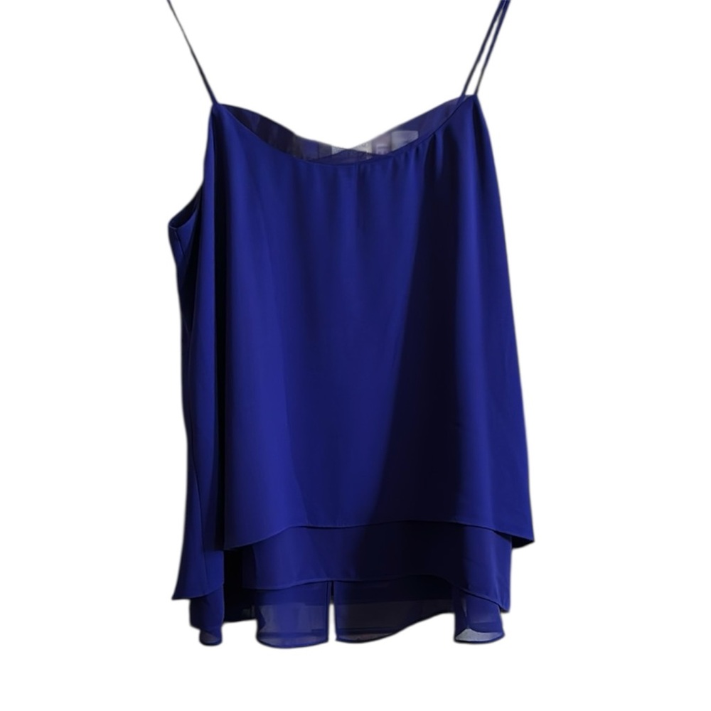 Banana Republic Cobalt Layered Silk Camisole